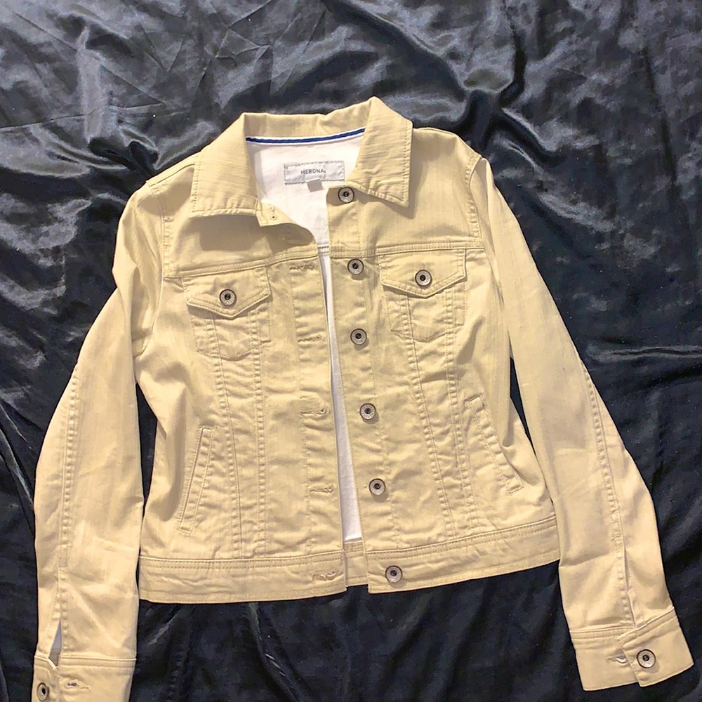 Tan Jean Jacket